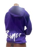 Purple Love Zip Hoodie