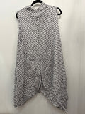 Reina Lee Polka Dot Tunic Zipper