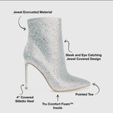 ShimmeringTru Comfort Booties Heels