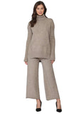 Mocha Stretched Knitted Sweater