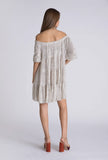 Off the Shoulder Sequins Dress