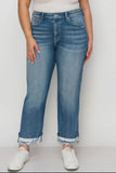 Plus Size High Rise Stretch Jeans