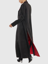 Load image into Gallery viewer, Vegan Suede Duster Jacket