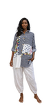 Transparente Patch Shirt Linen 92045
