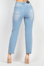 Load image into Gallery viewer, Distressed Denim Jeans