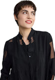 ONDINE Sheer jacquard shirt