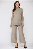Mocha Stretched Knitted Sweater
