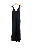 V neck dress