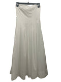 White Strapless Dress