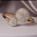 Open Hinge Spiral Bracelet