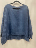 All Stripe Linen Blouse
