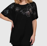 Butterfly Bat Wing Sleeve T-shirt