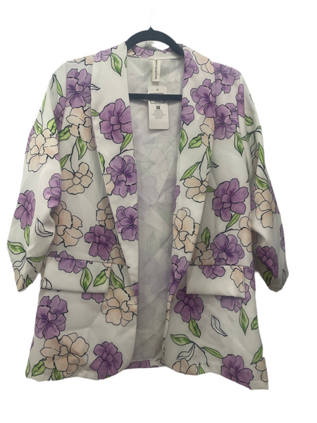 Printed Light Blazer