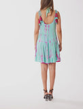 Green Tie Dye Dress
