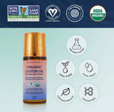 Organic Castor Oil Roller-On 1.7oz