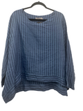 All Stripe Linen Blouse