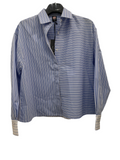 Lior Stripped Crop Blouse