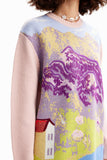 M. Christian Lacroix landscape pullover
