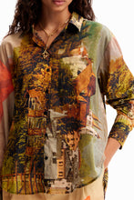 Load image into Gallery viewer, M. Christian Lacroix landscape shirt