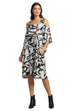 Reina Lee Black & White Top