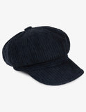 Corduroy Newsboy Cabby Cap