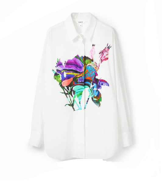 M. Christian Lacroix oversize arty shirt