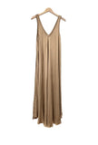 V neck dress
