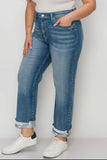 Plus Size High Rise Stretch Jeans