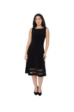 Elegant Sheer A-line Dress Style 50182