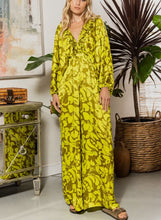 Load image into Gallery viewer, Floral Smocked Jumpsuit