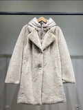 Faux Fur With Removable Hood