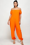 Off Shoulder Jumpsuit