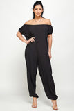 Off Shoulder Jumpsuit