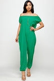 Off Shoulder Jumpsuit