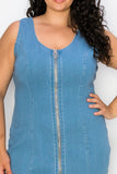 Casual Curvy Denim Dress