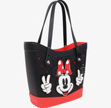 Disney Minnie Mouse X. Crocs Classic MEDIUM Logo