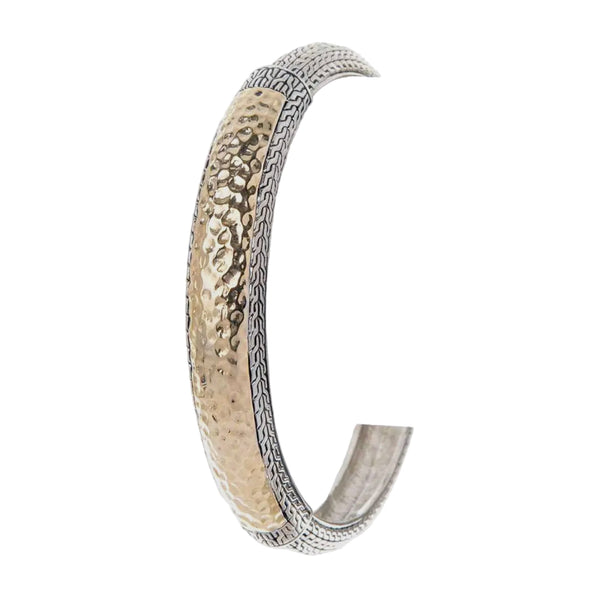 2 Tone Textured Design Bangle