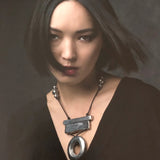 Adjustable Silver Pendant