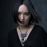 Adjustable Silver Pendant