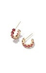 CAILIN CRYSTAL HUGGIE EARRINGS Kendra Scott