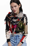 Desigual Scarf SCARF DESIGNED BY MR. CHRISTIAN LACROIX