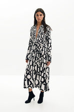 Load image into Gallery viewer, LETTERING MIDI DRESS