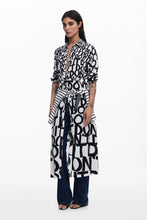 Load image into Gallery viewer, LETTERING MIDI DRESS