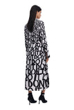 LETTERING MIDI DRESS