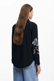 INK LETTER SHIRT