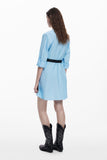 SHIRT DRESS WITH BELT