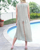 Down Dress - Upcycled