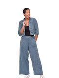 L503 Parker Jacket Top in Denim