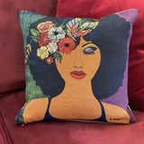 Woven Cushion Cover Believe
