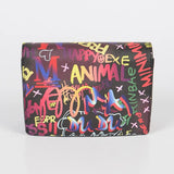 Oversized Chain Graffiti Cross Body Bag